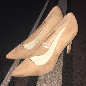 Forever 21 Tan Heels